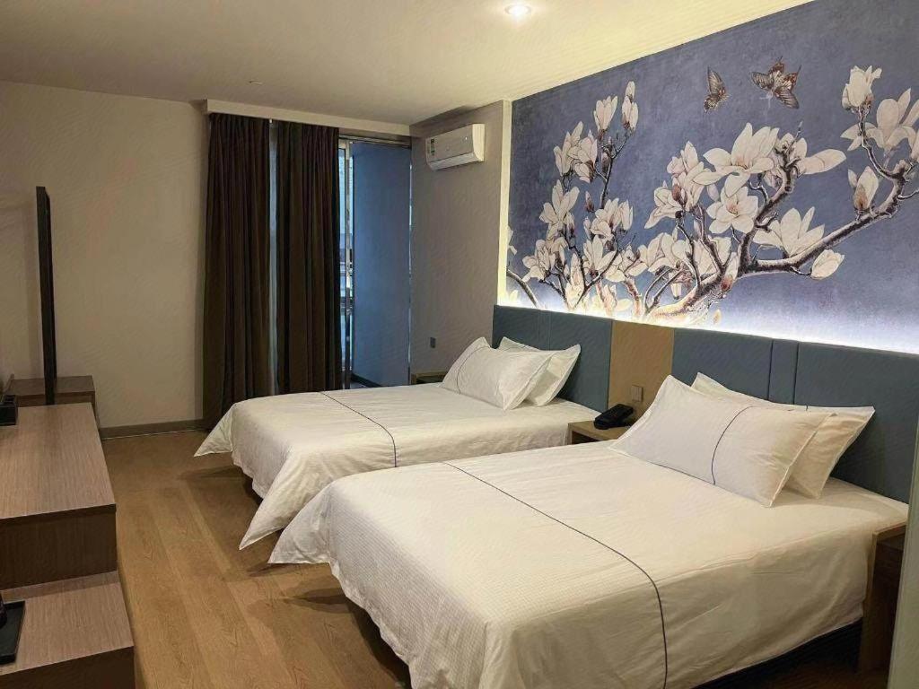 Magnotel Hotel Shanghai Railway Station Magnolia Plaza Extérieur photo