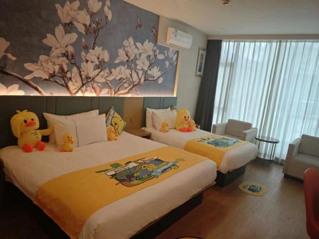 Magnotel Hotel Shanghai Railway Station Magnolia Plaza Extérieur photo