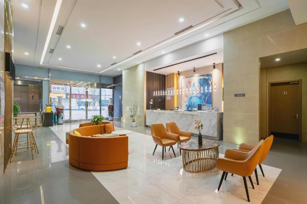 Magnotel Hotel Shanghai Railway Station Magnolia Plaza Extérieur photo