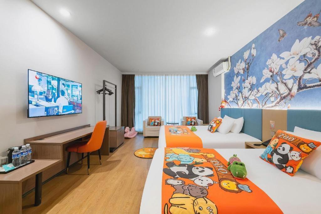 Magnotel Hotel Shanghai Railway Station Magnolia Plaza Extérieur photo